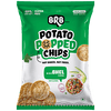 BRB Potato Popped Chips | Bhel - Flavour | Not Fried. Not Baked | 60% Less Oil, Lower Calorie, Healthy Snack |48gm|0.11 lbs