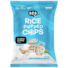 BRB Rice Popped Chips | Classic Salted Flavour | Not Fried. Not Baked | High Protein | 50% Less Oil, No Palm Oil, Healthy Snack |48gm|0.11 lbs