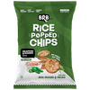 BRB Rice Popped Chips | JalapeÃ±o & Tomato Flavour | Not Fried. Not Baked | High Protein | 50% Less Oil, No Palm Oil, Healthy Snack |48gm|0.11 lbs