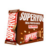Super you Nutty Chocolate Mega Protein Wafer Bar (Pack of 6) 20G Protein, 4.8g Fibre, No Added Sugar | Yeast Fermented |Energy Bars|Crunchy Wafer Bar|100% Vegetarian|No Palm Oil|360gm|0.79 lbs