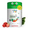 Little Joys Multivitamin Gummies | 7-12 Years |With 11 Vitamins & Minerals | 30 Day pack | Improves Immunity, Bone health & Antibody Production | No Added Sugar | Strawberry Flavour |102gm|0.22 lbs