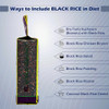 ELWORLD ORGANIC Regular Black Aromatic Rice by EL WORLD|500gm|1.1 lbs