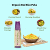 ELWORLD ORGANIC Red Rice Poha by EL WORLD|500gm|1.1 lbs