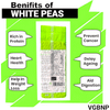 ELWORLD ORGANIC Peas White by EL WORLD|500gm|1.1 lbs