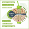 ELWORLD ORGANIC Peas White by EL WORLD|500gm|1.1 lbs
