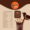 bwise365 Daily Chocolate Milk Mix - No Refined Sugar, Almond-Rich, Millet-Based with Banana, Natural, No Preservatives or Artificial Inputs by bWise365|200gm|0.44 lbs