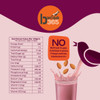 bwise365 Daily Milk Mix Beetroot - No Refined Sugar, Almond-Rich, Millet-Based with Beetroot& Banana, Natural, No Preservatives or Artificial Inputs by bWise365|200gm|0.44 lbs