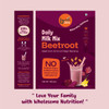bwise365 Daily Milk Mix Beetroot - No Refined Sugar, Almond-Rich, Millet-Based with Beetroot& Banana, Natural, No Preservatives or Artificial Inputs by bWise365|200gm|0.44 lbs