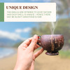 Thenga Coconut Teacup Set of 2 |Natural Handmade Coconut Shell Cups | Eco-Friendly, Rustic Drinkware | Safe, Sustainable & Reusable – Brown |165gm|0.36 lbs