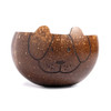 Thenga Coconut Shell Kids Serving Bowl |Eco-Friendly Dog Face Design | Handmade Sustainable Coconut Bowl (Set of 1) |74gm|0.16 lbs