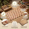 Neotea Wooden Bamboo Placemat - Heat Insulation Rectangular Table Pad |100gm|0.22 lbs