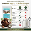 Neotea Organic Coconut Jaggery |500gm|1.1 lbs
