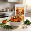 Neotea Organic Home Made Bitter Gourd Raw Chips Indian Authentic Healthy Snacks |250gm|0.55 lbs