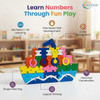 Neotea Wooden Ship-Shaped Colored Alphabet & Number Puzzle |200gm|0.44 lbs