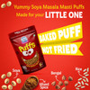 Bebe Burp Soya Masala Puffs pack of 4 |140gm|0.31 lbs
