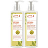 Jiva Henna Shampoo Pack of 2   |200gm|0.44 lbs