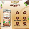 Kalaasha Organics - Arrow Root Powder   |100gm|0.22 lbs
