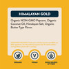 LesserEvil Organic Popcorn, Himalayan Gold 4.6 oz by LesserEvil|130gm|0.29 lbs