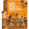 IQBAR Peanut Butter Chip | Brain + Body Keto Protein Bars - 12 Bar Pack by IQBAR|540gm|1.19 lbs
