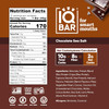 IQBAR Salted Caramel Chip | Brain + Body Keto Protein Bars - 12 Bar Pack by IQBAR|540gm|1.19 lbs