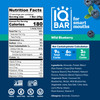 IQBAR Wild Blueberry | Brain + Body Keto Protein Bars - 12 Bar Pack by IQBAR|540gm|1.19 lbs