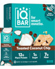 IQBAR Toasted Coconut Chip | Brain + Body Keto Protein Bars - 12 Bar Pack by IQBAR|540gm|1.19 lbs