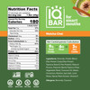 IQBAR Matcha Chai | Brain + Body Keto Protein Bars - 12 Bar Pack by IQBAR|540gm|1.19 lbs