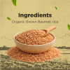 Bharat Organics Traditional Brown Basmati Rice|1000gm|2.2 lbs