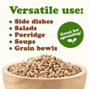 Food to Live Organic Buckwheat Groats – Whole Grain Buckwheat Seeds, Raw |454gm|1.0 lbs