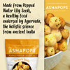 AshaPops - Turmeric - Popped Water Lily Seeds |28gm|0.06 lbs