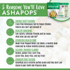 AshaPops - Vegan Cheese - Popped Water Lily Seeds |28gm|0.06 lbs
