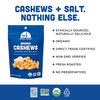 Mavuno Harvest Organic Roasted Cashews with Sea Salt |112gm|0.25 lbs