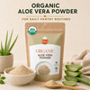 Spicy Organic – Organic Aloe Vera Leaf Powder by Spicy Organic|113gm|0.25 lbs