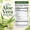Spicy Organic – Organic Aloe Vera Leaf Powder by Spicy Organic|227gm|0.5 lbs