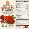 Spicy Organic – Organic Annatto Powder by Spicy Organic|227gm|0.5 lbs
