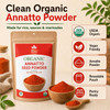 Spicy Organic – Organic Annatto Powder by Spicy Organic|454gm|1.0 lbs