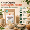 Spicy Organic – Organic Ashwagandha Root Powder by Spicy Organic|227gm|0.5 lbs