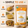 Spicy Organic – Organic Yellow Mustard Seed Powder by Spicy Organic|454gm|1.0 lbs