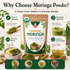 Spicy Organic – Organic Moringa Powder by Spicy Organic|454gm|1.0 lbs