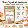 Spicy Organic – Organic Onion Powder by Spicy Organic|227gm|0.5 lbs