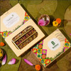 Brahmras Natural  Healthy Assorted Mixed Sweets Box (Dates, Rose & Protein Fun) | 450gm | 0.99 lbs
