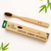 Bamboo India  -Bamboo Toothbrush Charcoal Adult Soft – Pack of 4 | 30gm | 0.07 lbs
