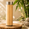 Bamboo India  – Bamboo EcoFriendly Insulated Water Bottle – 450 ml | 350ml | 11.83 oz