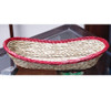 Artisan Soul  – Fruit Basket of Sabai Grass – Red & Natural | 280gm | 0.62 lbs