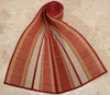 Artisan Soul  – Madur Kathi Yoga and Floor Mat – Red with White Border | 885gm | 1.95 lbs