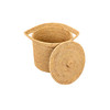 Natriel  Handwoven Jute Sabai Grass Storage Basket with Lid | 2300gm | 5.07 lbs