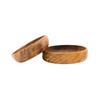 Natriel  Charming Set of Two Wooden Bowls - Rustic Appeal for Your Dining Table Bowl Serving Set (Pack of 2) | 850gm | 1.87 lbs