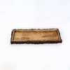 Natriel  Premium Acacia Wood Serving Tray Wood Decorative Platter | Wooden Tray for Sizzler Serving | 550gm | 1.21 lbs