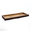 Natriel  Premium Acacia Wood Serving Tray Wood Decorative Platter | Wooden Tray for Sizzler Serving | 550gm | 1.21 lbs