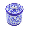 Natriel  Blue Pottery Royal Blue Jar with Lid | 400gm | 0.88 lbs